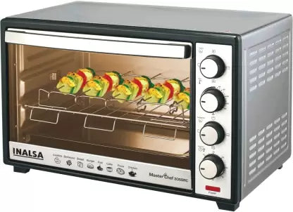 Inalsa 30-Litre Master Chef 30 SSRC Oven Toaster Grill (OTG)  (Black, Silver) Inalsa 30-Litre Master Chef 30 SSRC Oven Toaster Grill (OTG)  (Black, Silver)
